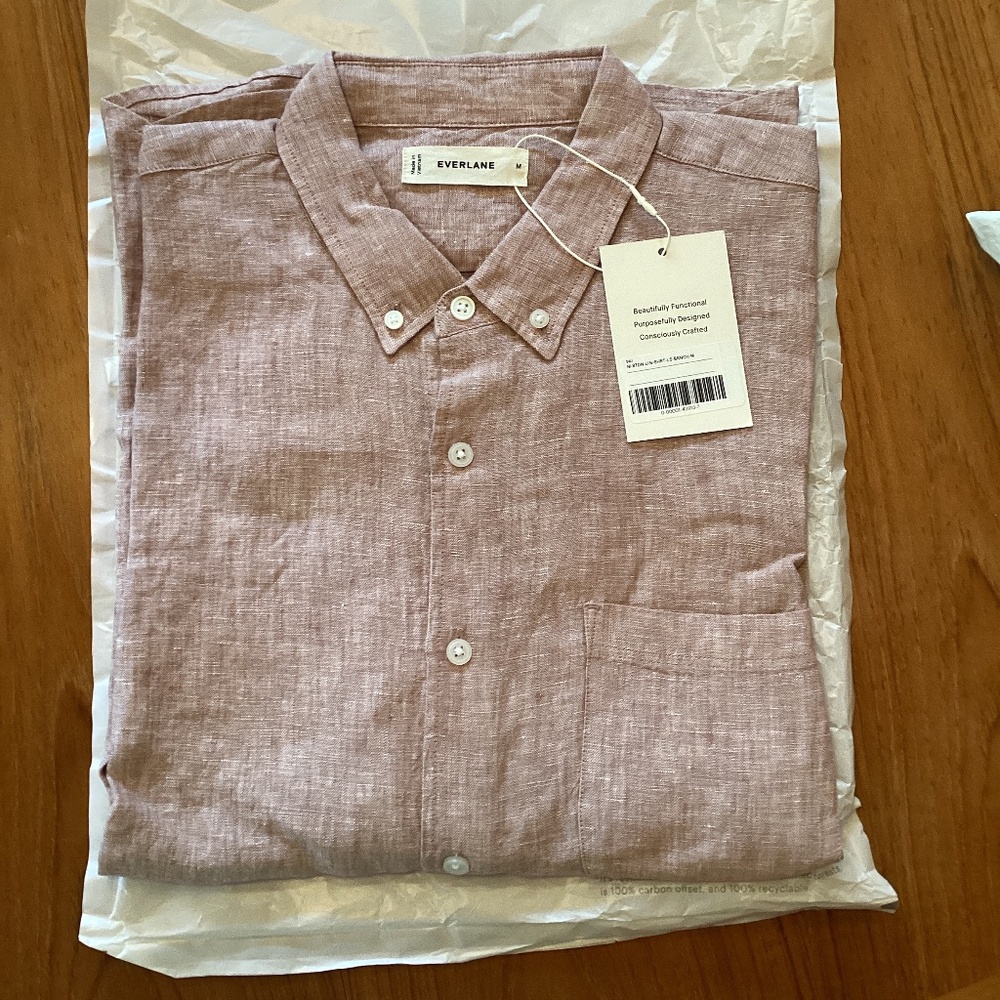 Everlane “The Classic Shirt in Linen”
